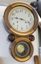 TWO WALL CLOCKS