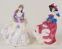 TWO ROYAL DOULTON INTERNATIONAL COLLECTORS CLUB FIGURINES
