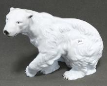 LARGE ROYAL DUX "POLAR BEAR" FIGURINE