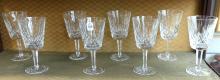 WATERFORD "LISMORE" WATER GOBLETS