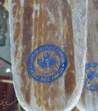 VINTAGE WOODEN WATER SKIS