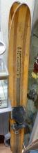 VINTAGE WOODEN WATER SKIS