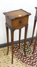 PAIR OF DIMINUTIVE TABLES