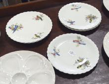 FRENCH OYSTER AND DESSERT PLATES