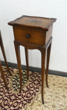 PAIR OF DIMINUTIVE TABLES