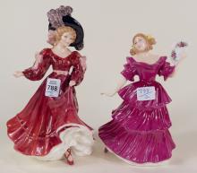 TWO ROYAL DOULTON "FIGURE OF THE YEAR" FIGURINES