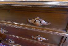 19TH CENTURY WALNUT DRESSER