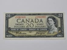 CANADIAN 1954 $20 BILL