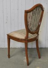 SATINWOOD SIDE CHAIR
