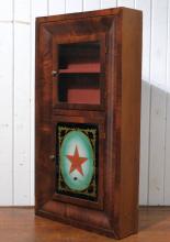 ANTIQUE OGEE DISPLAY CASE