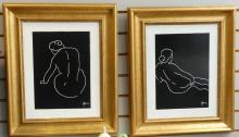 THREE FRAMED PRINTS