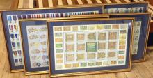 FIVE FRAMED BRITISH MILITARY PRINTS