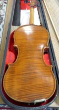 ANTIQUE VIOLIN WITH BOW AND CASE