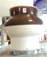TWO ACRYLIC MCM TABLE LAMPS