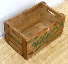 WILSON'S GINGER ALE CRATE