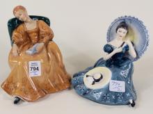 TWO ROYAL DOULTON FIGURINES