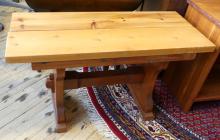 LOW TABLE AND BENCH