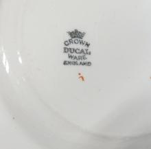 CROWN DUCAL ENGLISH POTTERY DINNERWARE