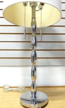 CHROME TABLE LAMP