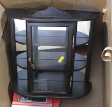 BOX LOT AND CHAIR