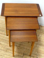 TEAK NESTING TABLES