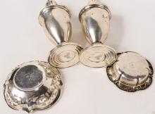 FOUR STERLING TABLE ACCESSORIES