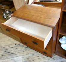 MCM TEAK CHEST OF DRAWERS