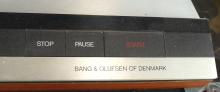 BANG AND OLUFSEN DANISH TURNTABLE AND RECEIVER