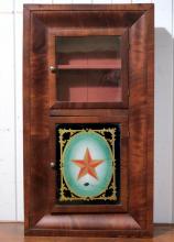 ANTIQUE OGEE DISPLAY CASE