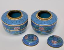 CLOISONNE JARS