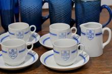 HOTEL WARE & BLUE GLASS