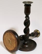 OAK CANDLESTICKS