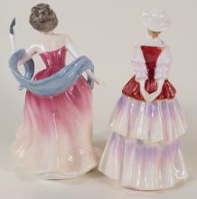 TWO ROYAL DOULTON FIGURINES