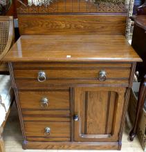 OAK WASHSTAND