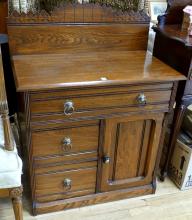 OAK WASHSTAND