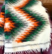 VINTAGE MOHAIR BLANKET