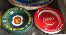 BAR TRAYS AND ASHTRAYS