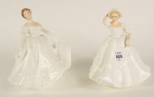 TWO DOULTON VANITY FAIR LADIES