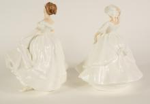 TWO DOULTON VANITY FAIR LADIES