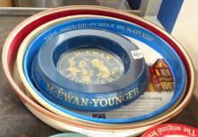 BAR TRAYS AND ASHTRAYS