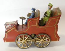 ANTIQUE AMERICAN "HILL CLIMBER" TOY CAR