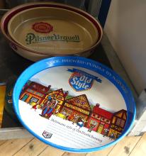 BAR TRAYS AND ASHTRAYS