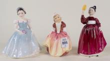 THREE ROYAL DOULTON FIGURINES