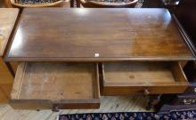 ANTIQUE MAHOGANY SOFA TABLE