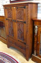 1920'S COURT CUPBOARD