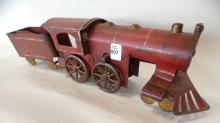 ANTIQUE AMERICAN "HILL CLIMBER" TOY LOCOMOTIVE