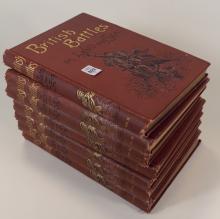 7 VOLUMES "BRITISH BATTLES ON LAND AND SEA"