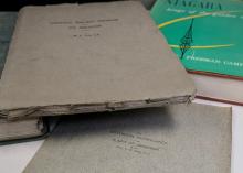 U OF T YEARBOOK, NIAGARA, ETC.