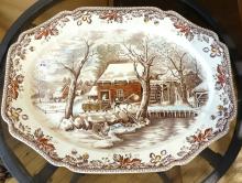 JOHNSON BROS. "COUNTRY LIFE" PLATTER