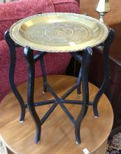 ASIAN BRASS TABLE